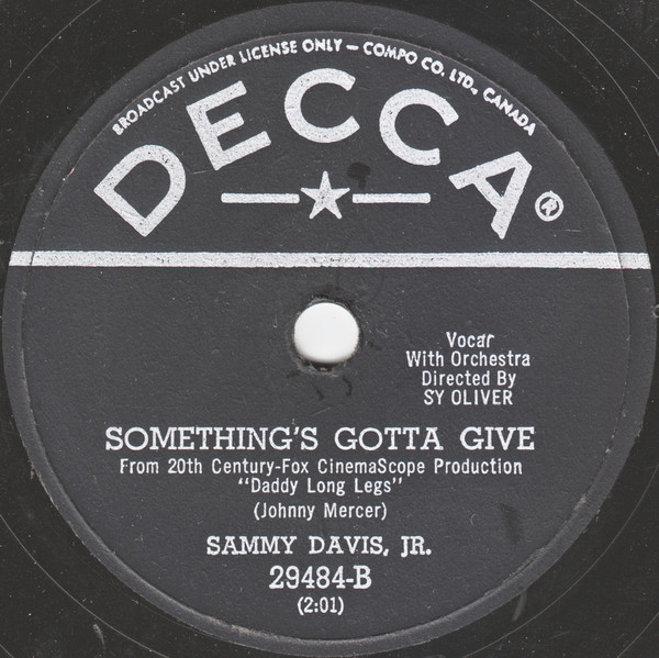 Sammy Davis, Jr. - Something's Gotta Give / Love Me Or Leave Me