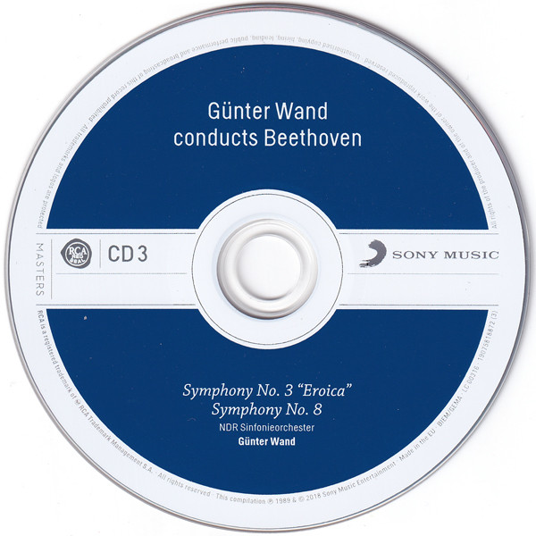 lataa albumi Günter Wand, NDR Sinfonieorchester, Ludwig van Beethoven - Günter Wand Conducts Beethoven