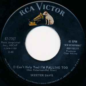 Skeeter Davis – (I Can't Help You) I'm Falling Too (1960, Rockaway