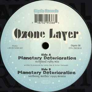 Ozone Layer - Planetary Deterioration