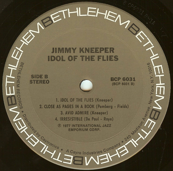baixar álbum Jimmy Knepper With Bill Evans - Idol Of The Flies