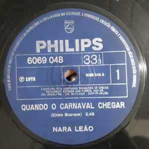 Nara Leão - Quando O Carnaval Chegar album cover