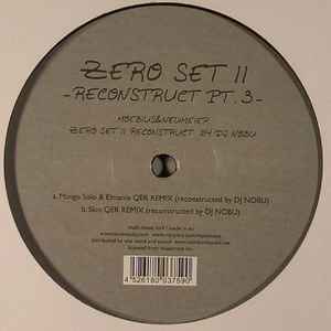 Dieter Moebius - Zero Set II - Reconstruct Pt. 3 album cover