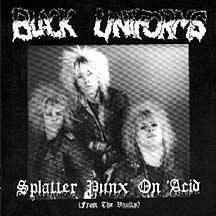 Black Uniforms – Splatter Punx On Acid (2001, Clear, Vinyl) - Discogs