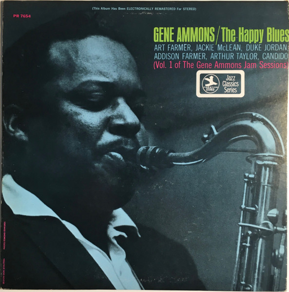 Gene Ammons – The Happy Blues (1972, Vinyl) - Discogs