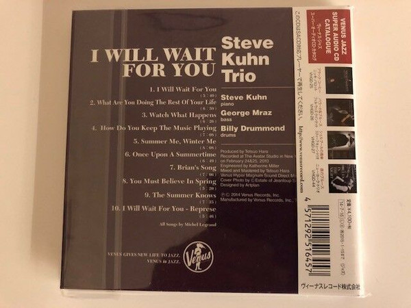 lataa albumi Steve Kuhn Trio - I Will Wait For You The Music Of Michel Legrand