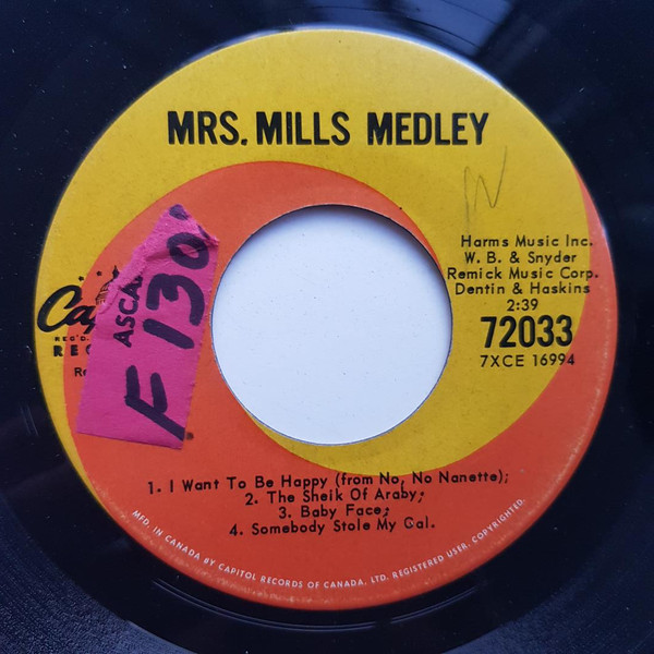 baixar álbum Mrs Mills - Mrs Mills Medley