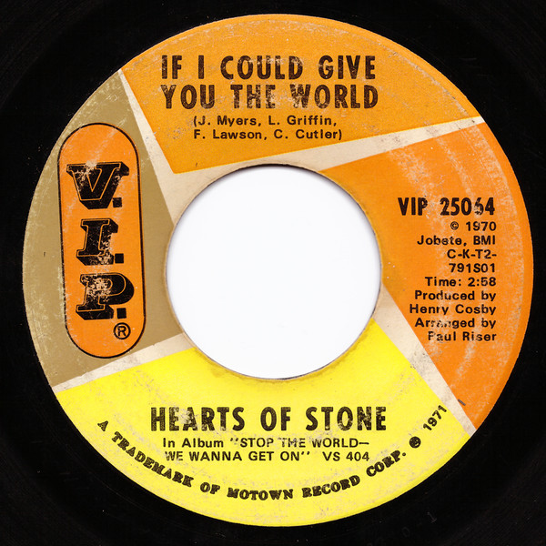 lataa albumi Hearts Of Stone - If I Could Give You The World