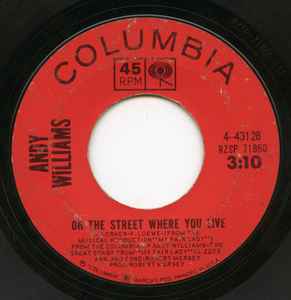 Andy Williams - On The Street Where You Live album cover