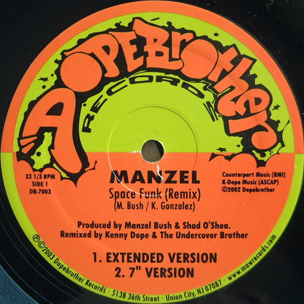 Manzel – Space Funk / Midnight Theme (2003, Vinyl) - Discogs