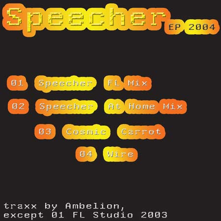 baixar álbum Ambelion - Speecher EP 2004