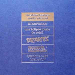 Ghédalia Tazartès - Works 1977-79 album cover