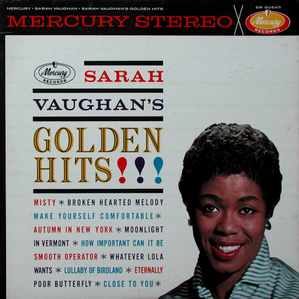 Sarah Vaughan – Sarah Vaughan's Golden Hits (1961, Vinyl) - Discogs