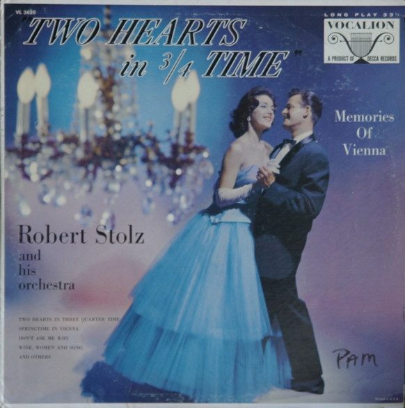 last ned album Robert Stolz And His Orchestra - Two Hearts in Time Memories of Vienna