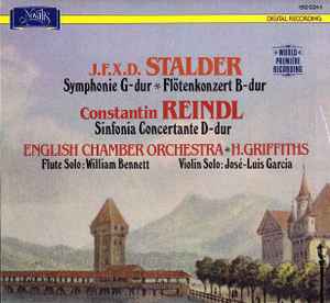 Joseph Franz Xaver Dominik Stalder - Symphonie G-Dur • Flötenkonzert B-Dur / Sinfonia Concertante D-Dur album cover