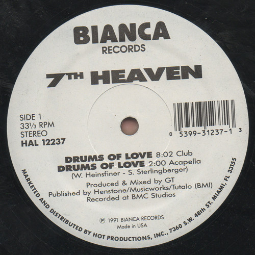 descargar álbum 7th Heaven - Drums Of Love