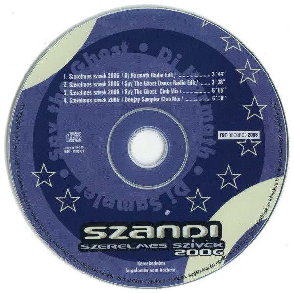 télécharger l'album Szandi - Szerelmes Szivek 2006