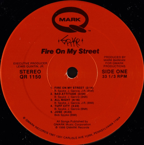 ladda ner album Spyke - Fire On My Street