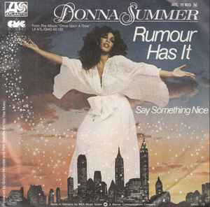 Donna Summer - Rumour Has It album cover