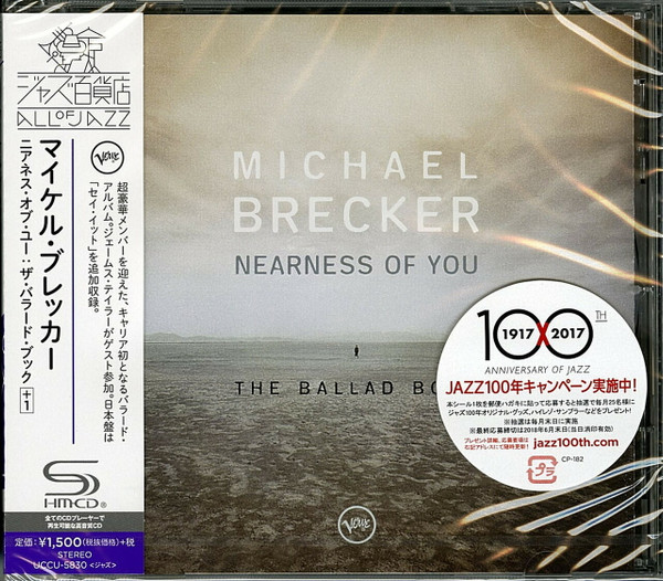 Michael Brecker - Nearness Of You (The Ballad Book) | Releases