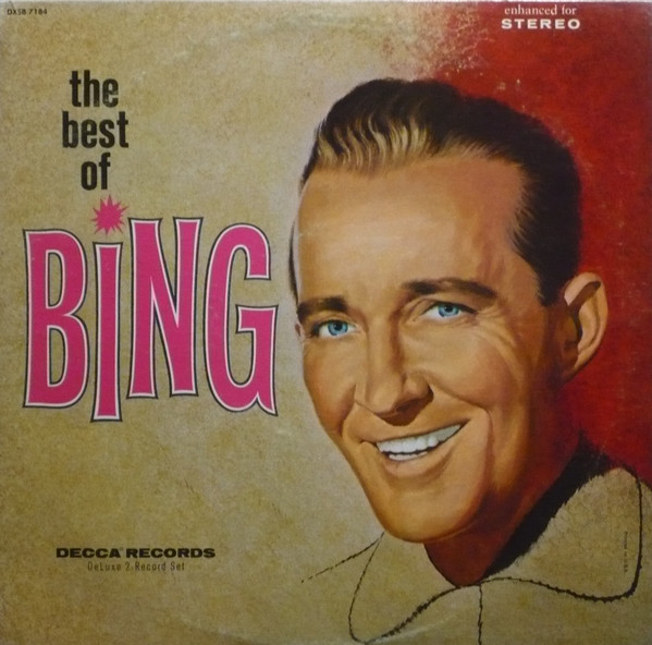 美品サンプル盤２LP★Bing Crosby・The Best Of Bing