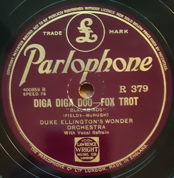 Duke Ellington And His Orchestra – Diga Diga Doo / Doin' The New 