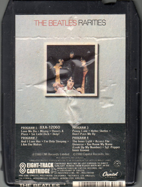 The Beatles – Rarities (1980, Vinyl) - Discogs
