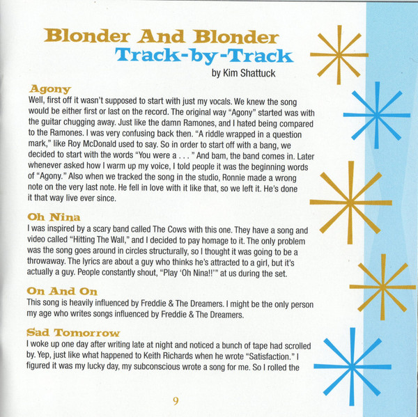 descargar álbum The Muffs - Blonder And Blonder