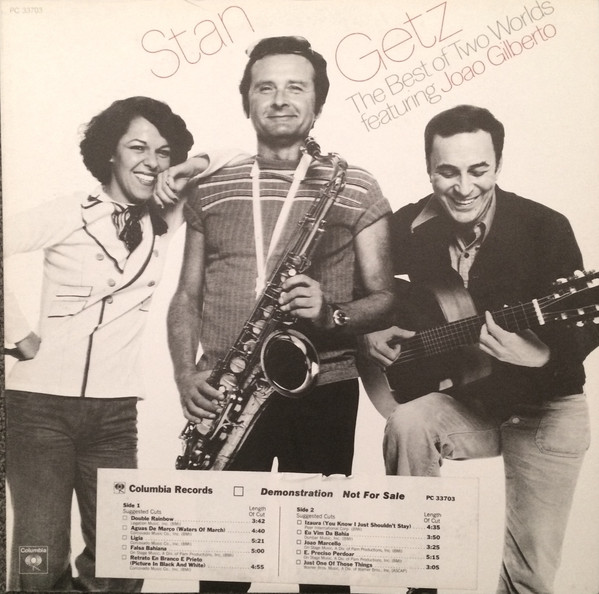 Обложка конверта виниловой пластинки Stan Getz, João Gilberto - The Best Of Two Worlds