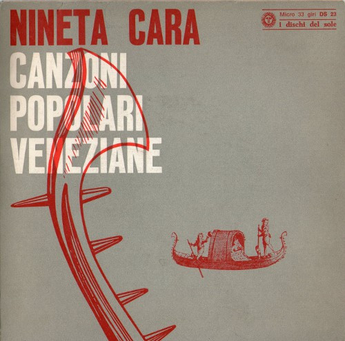 télécharger l'album Luisa Ronchini - Nineta Cara Canzoni Popolari Veneziane