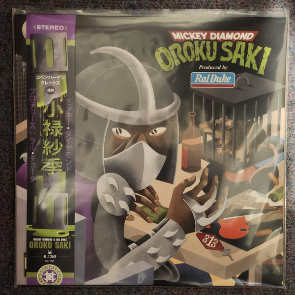 Mickey Diamond x Ral Duke – Oroku Saki (2023, OBI Orange