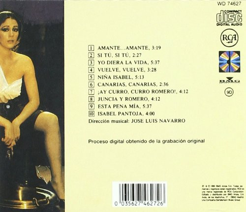 lataa albumi Isabel Pantoja - AmanteAmante