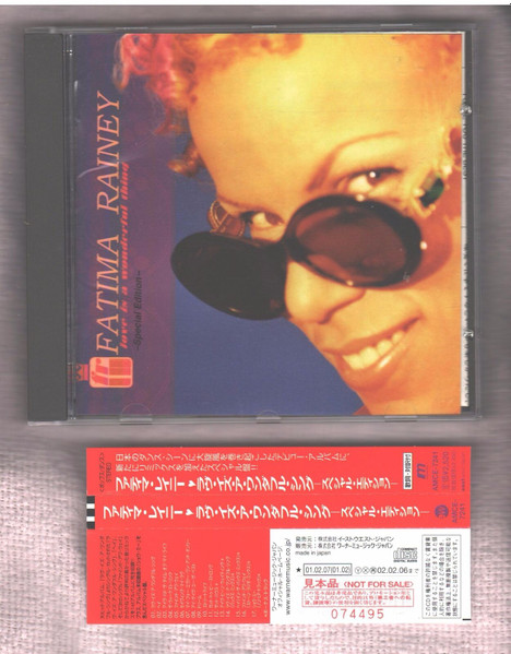 Fatima Rainey – Love Is A Wonderful Thing (1997, CD) - Discogs