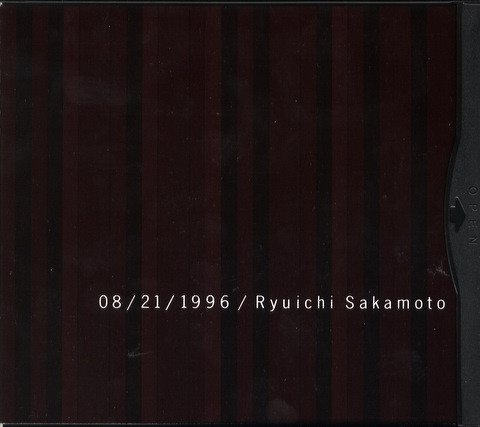 Ryuichi Sakamoto – 08/21/1996 (1996, Digipak, CD) - Discogs