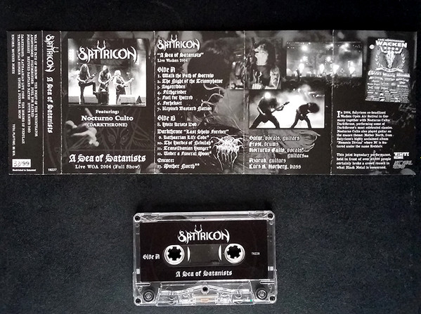 baixar álbum Satyricon Darkthrone - A Sea Of Satanists Live WOA 2004