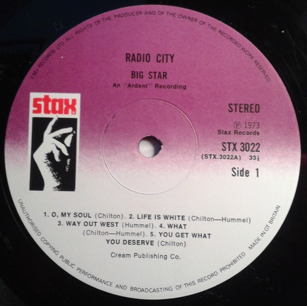 Big Star – #1 Record / Radio City (1992, CD) - Discogs