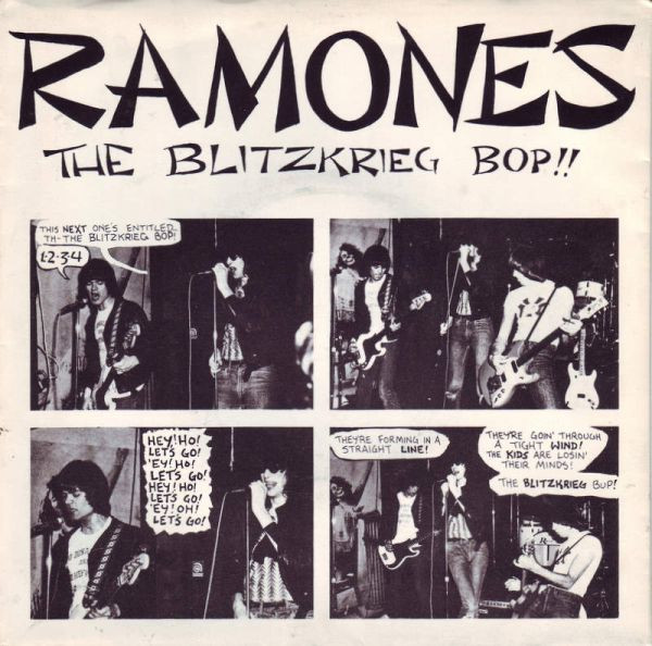 Ramones – Blitzkrieg Bop (2013, Red (Reversable Sleeve), Vinyl