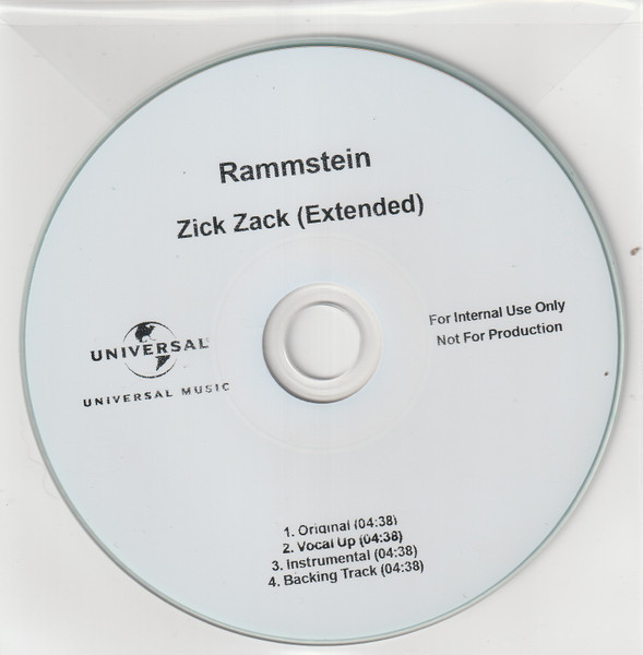 Universal Rammstein - Zick Zack