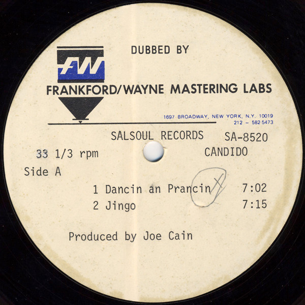 Candido - Dancin' & Prancin' | Releases | Discogs