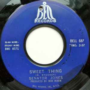 Senator Jones - Sweet Thing / Miniskirt Dance album cover