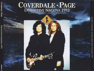 Jimmy Page, David Coverdale – Definitive Nagoya 1993 (2017, CD 