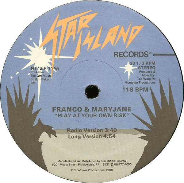 lataa albumi Franco & Maryjane - Play At Your Own Risk