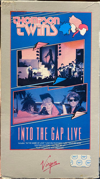 全ての 【VHS】トンプソン・ツインズ INTO THE LIVE GAP ミュージック 