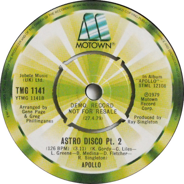 lataa albumi Apollo - Astro Disco Pt1 Astro Disco Pt2