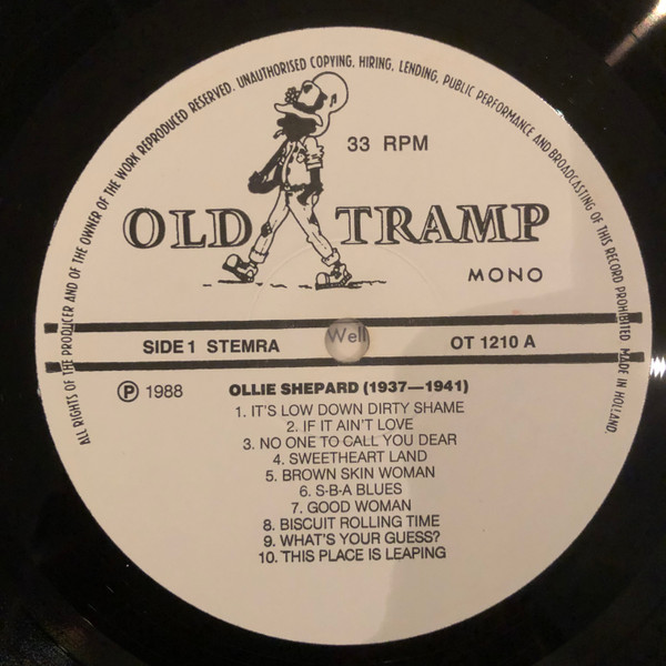 télécharger l'album Ollie Shepard & His Kentucky Boys - 1937 1941