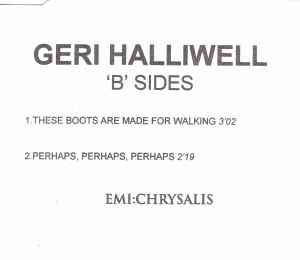 Geri Halliwell B Sides 2000 CDr Discogs