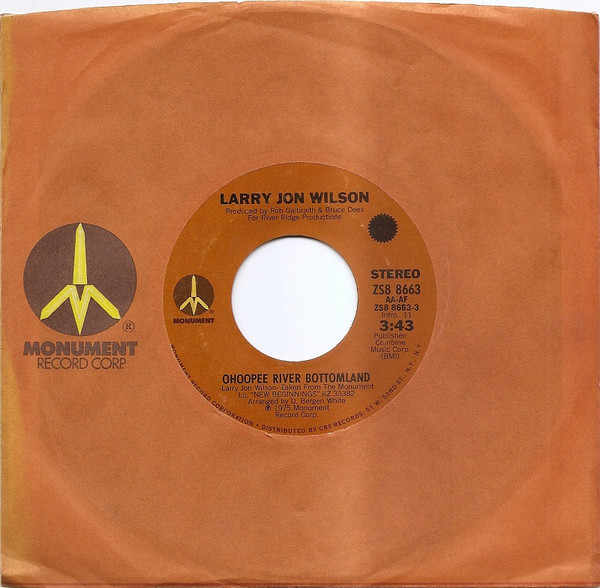 lataa albumi Larry Jon Wilson - Ohoopee River Bottomland Melt Not My Igloo