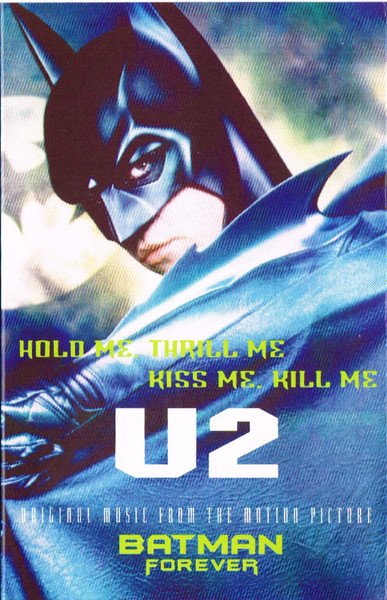 U2 – Hold Me, Thrill Me, Kiss Me, Kill Me (1995, Black Cassette 