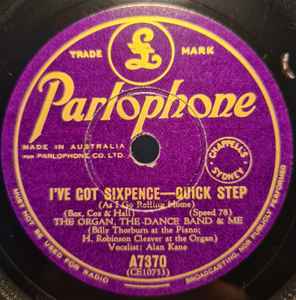 The Organ, The Dance Band & Me - Let's Be Buddies / I've Got Sixpence album cover