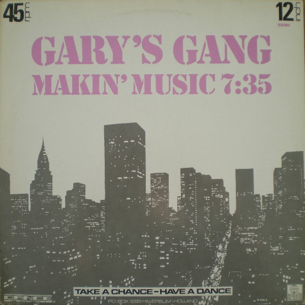 Gary's Gang – Makin' Music (1983, Vinyl) - Discogs